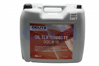 Масло моторное TLX 10W-40 FE 20л (Deutz)