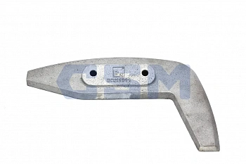 Лопасть смесителя Putzmeister левая BORAX
