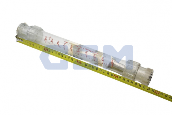Колба (расходомер) штукатурной станции 100-1000 л/час 1 1/4" (Schmitz)